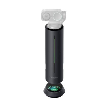Insta360 Wave Black - mini konferencyjny zestaw głośnomówiący, 48 kHz, wbudowany mikrofon, funkcje AI_Przykład użycia z opcjonalną kamerą_3
